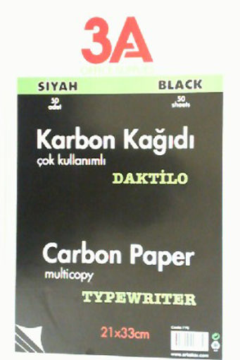 Picture of CARBON PAPER BLACK X50 SHEETS